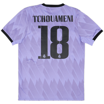 2022-23 Real Madrid Away Shirt Tchouameni #18 - 10/10 - (M)