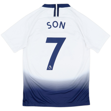 2018-19 Tottenham Home Shirt Son #7 - 8/10 - (S)