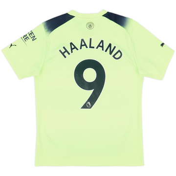 2022-23 Manchester City Third Shirt Haaland #9 - 9/10 - (M)