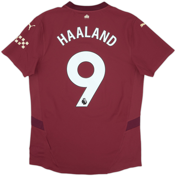 2024-25 Manchester City Authentic Third Shirt Haaland #9 (M)