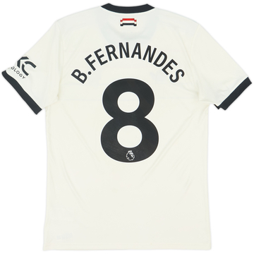 2024-25 Manchester United Third Shirt B.Fernandes #8 - 8/10 - (M)