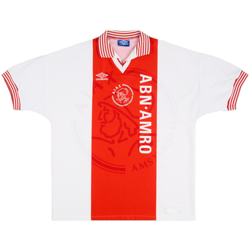 1995-96 Ajax Home Shirt - 8/10 - (XL)