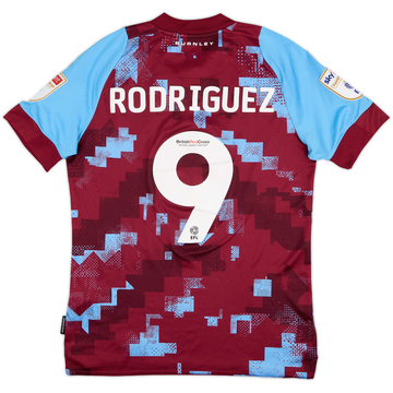 2022-23 Burnley Home Shirt Rodriguez #9 - 6/10 - (M)