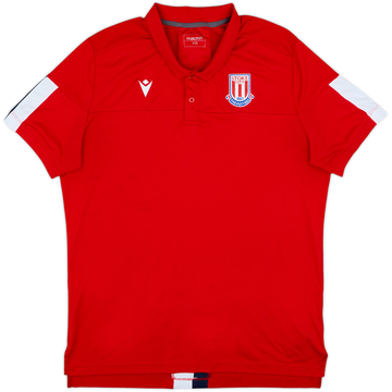 2019-20 Stoke City Macron Polo Shirt - 6/10 - (XXL)