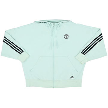 2020-21 Manchester United adidas Hooded Track Jacket - 5/10 - (XXL)