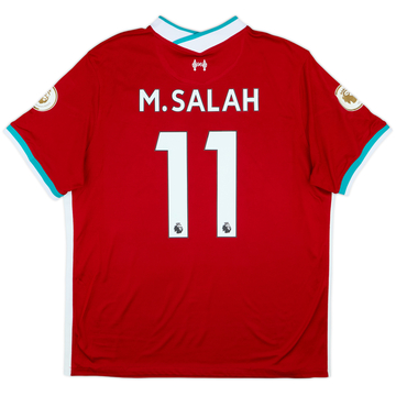 2020-21 Liverpool Home Shirt M.Salah #11 - 6/10 - (XL)