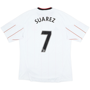 2010-11 Liverpool Away Shirt Suarez #7 - 8/10 - (L)
