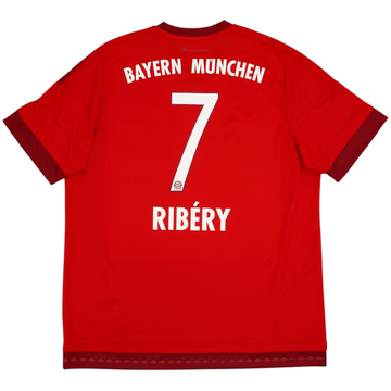 Camiseta de local del Bayern Munich 2015-16 Ribery #7 - 8/10 - (S)