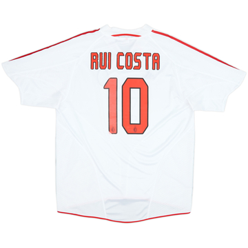 2004-05 AC Milan Away Shirt Rui Costa #10 - 6/10 - (XL)