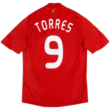 2008-10 Liverpool Home Shirt Torres #9 - 5/10 - (M)