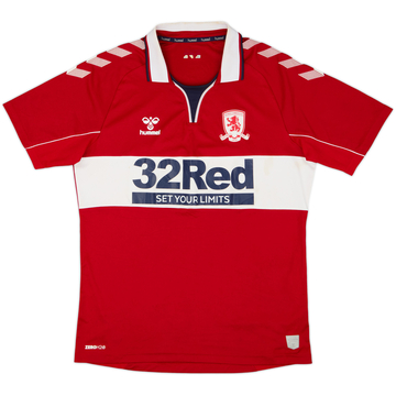 2020-21 Middlesbrough Home Shirt - 5/10 - (L)