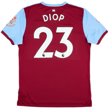 2019-20 West Ham Match Issue Home Shirt Diop #23