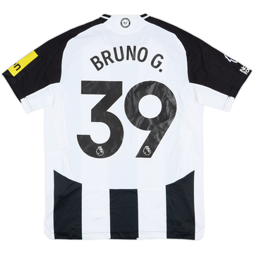 2024-25 Newcastle Match Issue Home Shirt Bruno G. #39