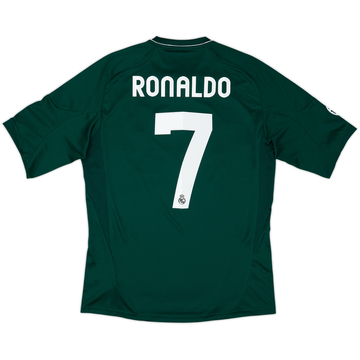 2012-13 Real Madrid CL Third Shirt Ronaldo #7 - 8/10 - (M)