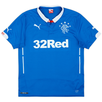 2014-15 Rangers Home Shirt - 8/10 - (M)