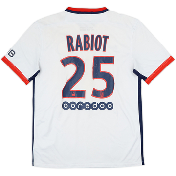 2015-16 Paris Saint-Germain Away Shirt Rabiot #25 - 5/10 - (M)