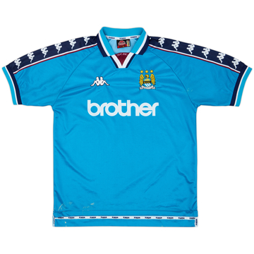 1997-99 Manchester City Home Shirt - 7/10 - (L)