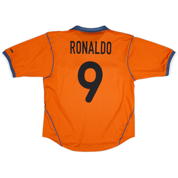 2000-01 Inter Milan Third Shirt Ronaldo #9 - 8/10 - (L)