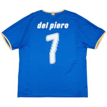 2007-08 Italy Basic Home Shirt Del Piero #7