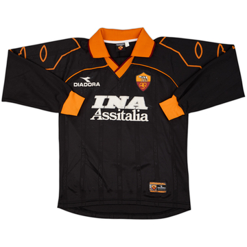 1999-00 Roma Third L/S Shirt - 6/10 - (S)