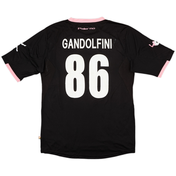 2011-12 Palermo Third Shirt Gandolfini #86 - 6/10 - (L)