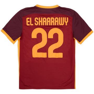 2015-16 Roma Home Shirt El Shaarawy #22 - 8/10 - (S)