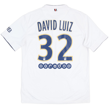 2014-15 Paris Saint-Germain Away Shirt David Luiz #32 - 7/10 - (M)