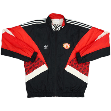 1990-92 Manchester United adidas Track Jacket - 7/10 - (L/XL)