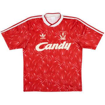 1989-91 Liverpool Home Shirt - 6/10 - (M/L)