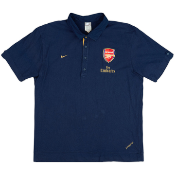 2007-08 Arsenal Nike Polo Shirt - 8/10 - (XL)