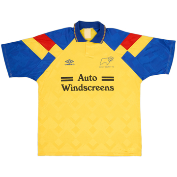 1991-92 Derby County Third Shirt - 8/10 - (XL)