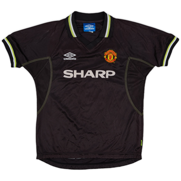 1998-99 Manchester United Third Shirt - 9/10 - (L.Boys)