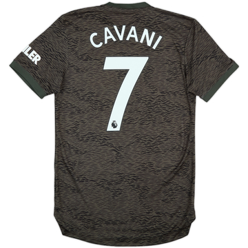 2020-21 Manchester United Authentic Away Shirt Cavani #7 - 7/10 - (S)