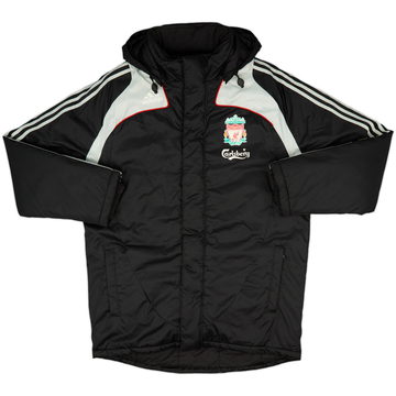 2008-09 Liverpool adidas Padded Bench Coat - 6/10 - (M/L)