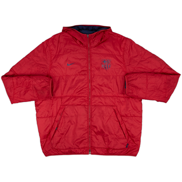 2013-14 Barcelona Nike Reversible Padded Coat - 6/10 - (L)