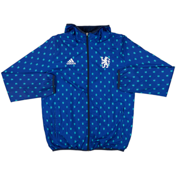 2015-16 Chelsea adidas Hooded Track Jacket - 8/10 - (S)
