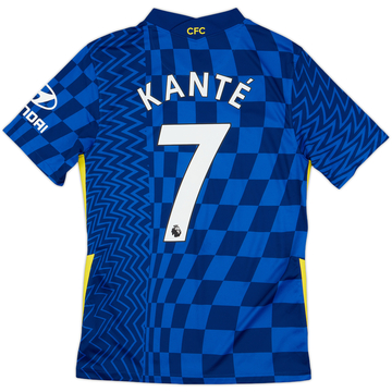 2021-22 Chelsea Home Shirt Kante #7 - 10/10 - (S)