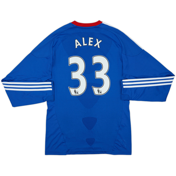 2010-11 Chelsea Home L/S Shirt Alex #33 - 7/10 - (S)