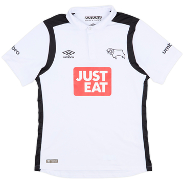 2016-17 Derby County Home Shirt - 8/10 - (S)