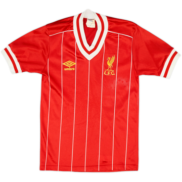 1982-85 Liverpool Home Shirt - 6/10 - (L.Boys)