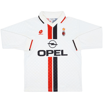 1995-96 AC Milan Away L/S Shirt - 6/10 - (L)