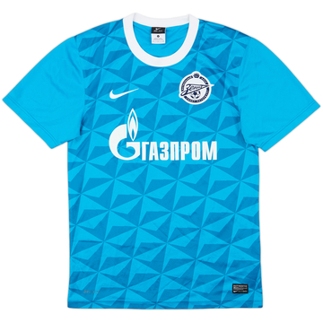 2011-12 Zenit St. Petersburg Basic Home Shirt - 9/10 - (S)