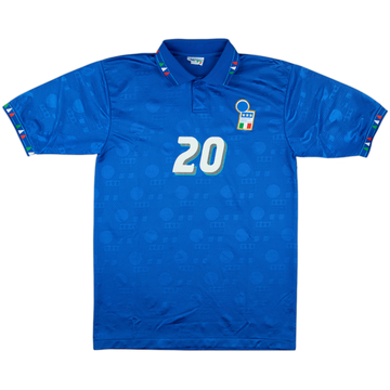 1994 Italy Home Shirt #20 - 9/10 - (L)
