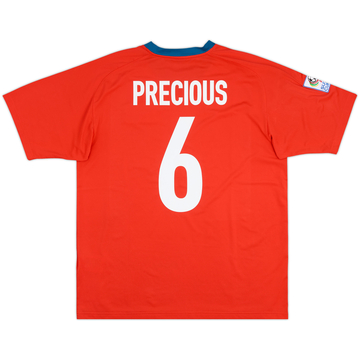 2008 Singapore Basic Home Shirt Precious #6 - 9/10 - (L)