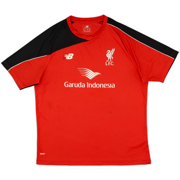 2015-16 Liverpool New Balance Training Shirt - 5/10 - (XL)