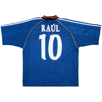 1999-00 Spain Away Shirt Raul #10 - 7/10 - (L)