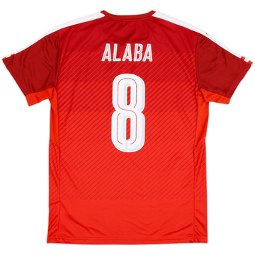 2016-17 Austria Home Shirt Alaba #8 - 7/10 - (L)