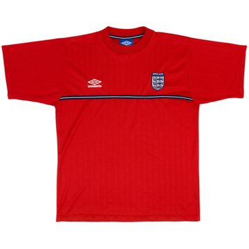 1999-01 England Umbro Training Shirt - 9/10 - (L)