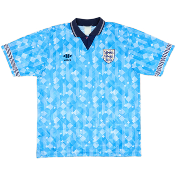 1990-92 England Third Shirt - 8/10 - (L)
