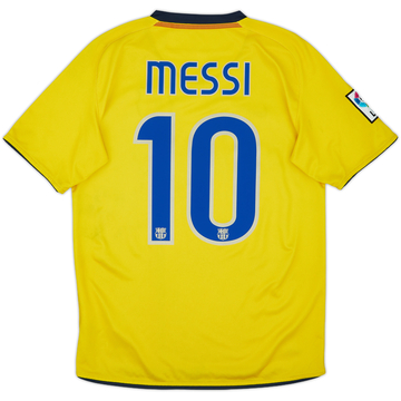 2008-10 Barcelona Away Shirt Messi #10 - 6/10 - (S)